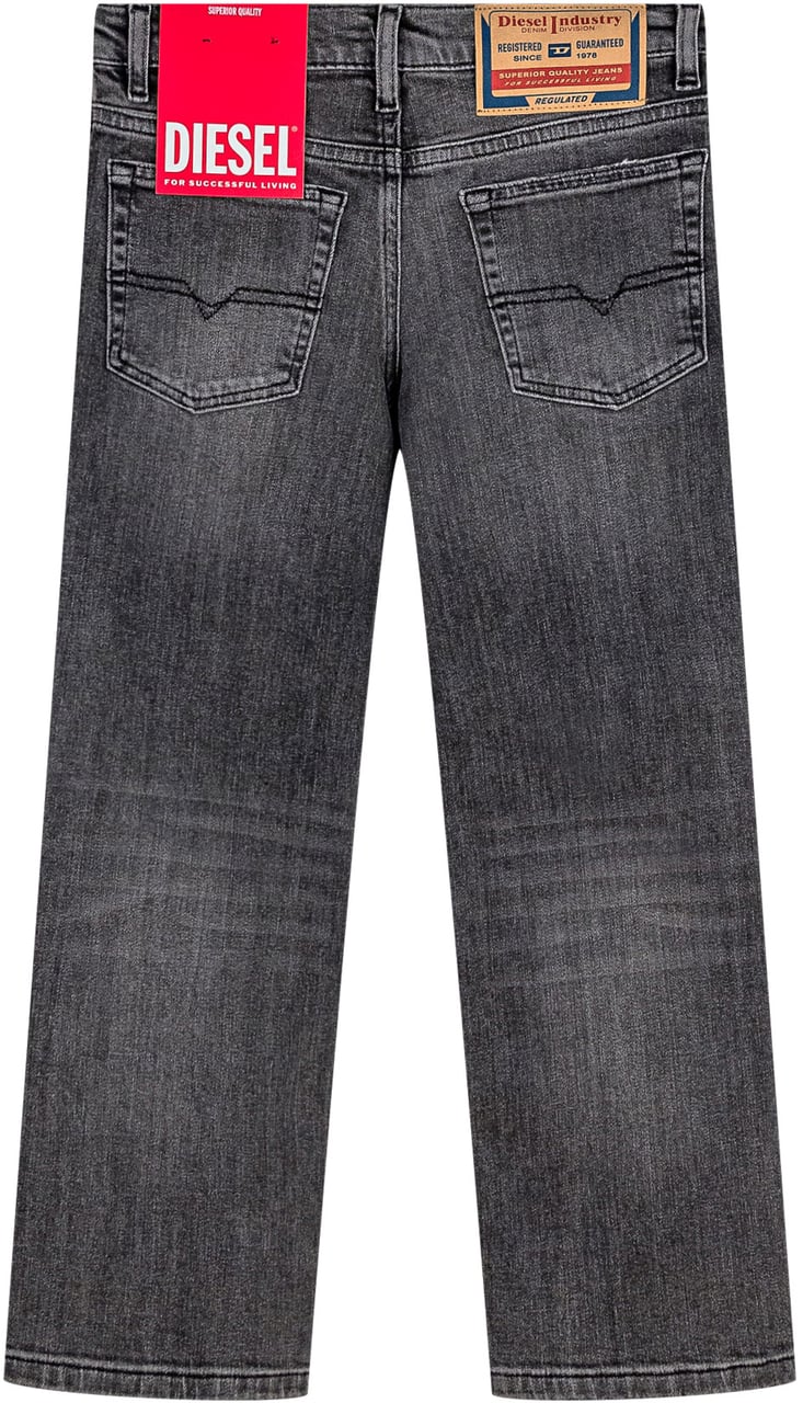 Diesel Diesel Kids Jeans Slim Fit Blu Zwart