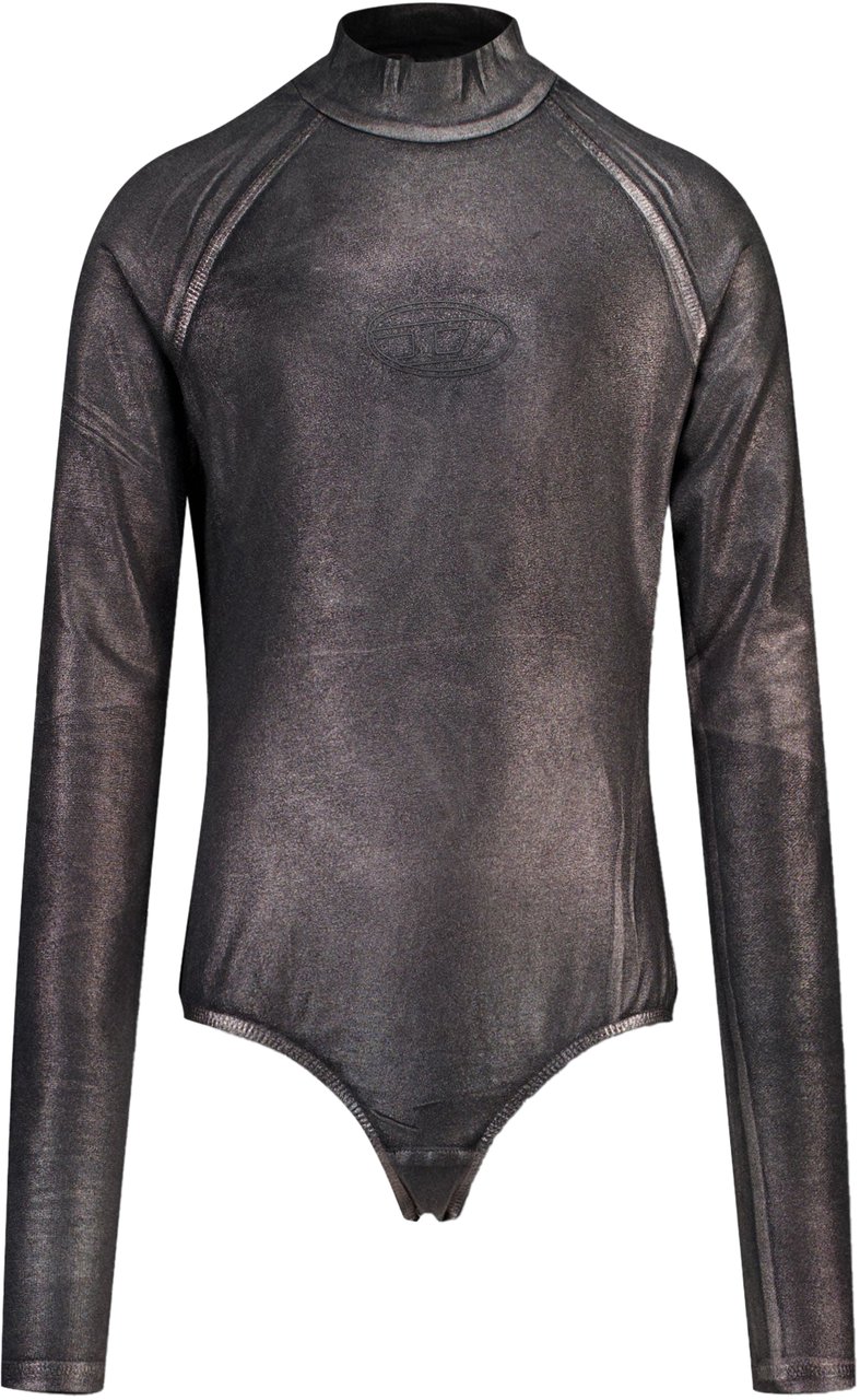 Diesel Diesel Kinder Meisjes T-Shirt In Antraciet Zwart