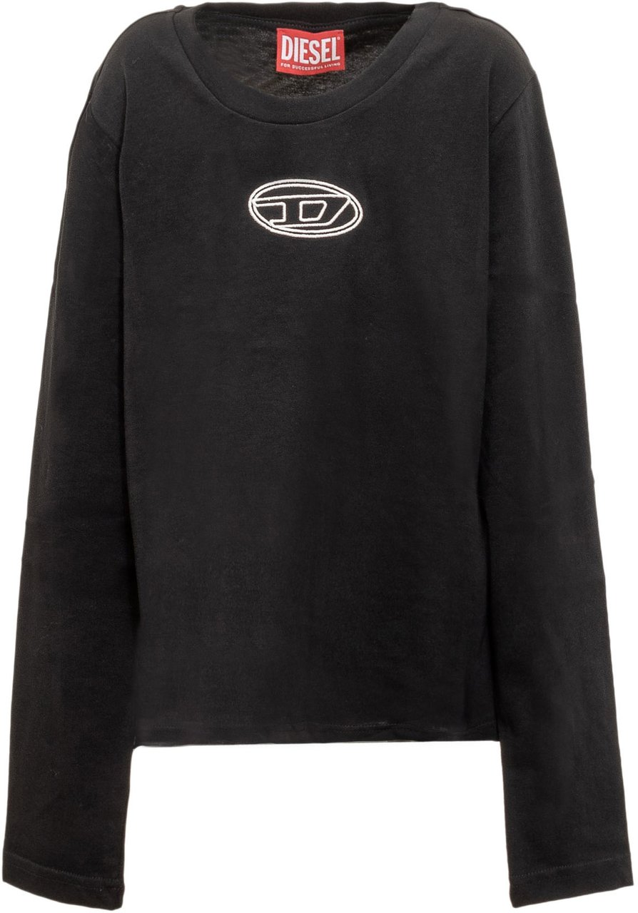 Diesel Diesel Maglia Maniche Lunghe Kids Zwart