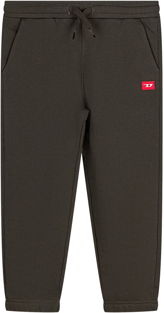 Diesel Diesel Kids Pantaloni in Felpa Verde con Logo Groen