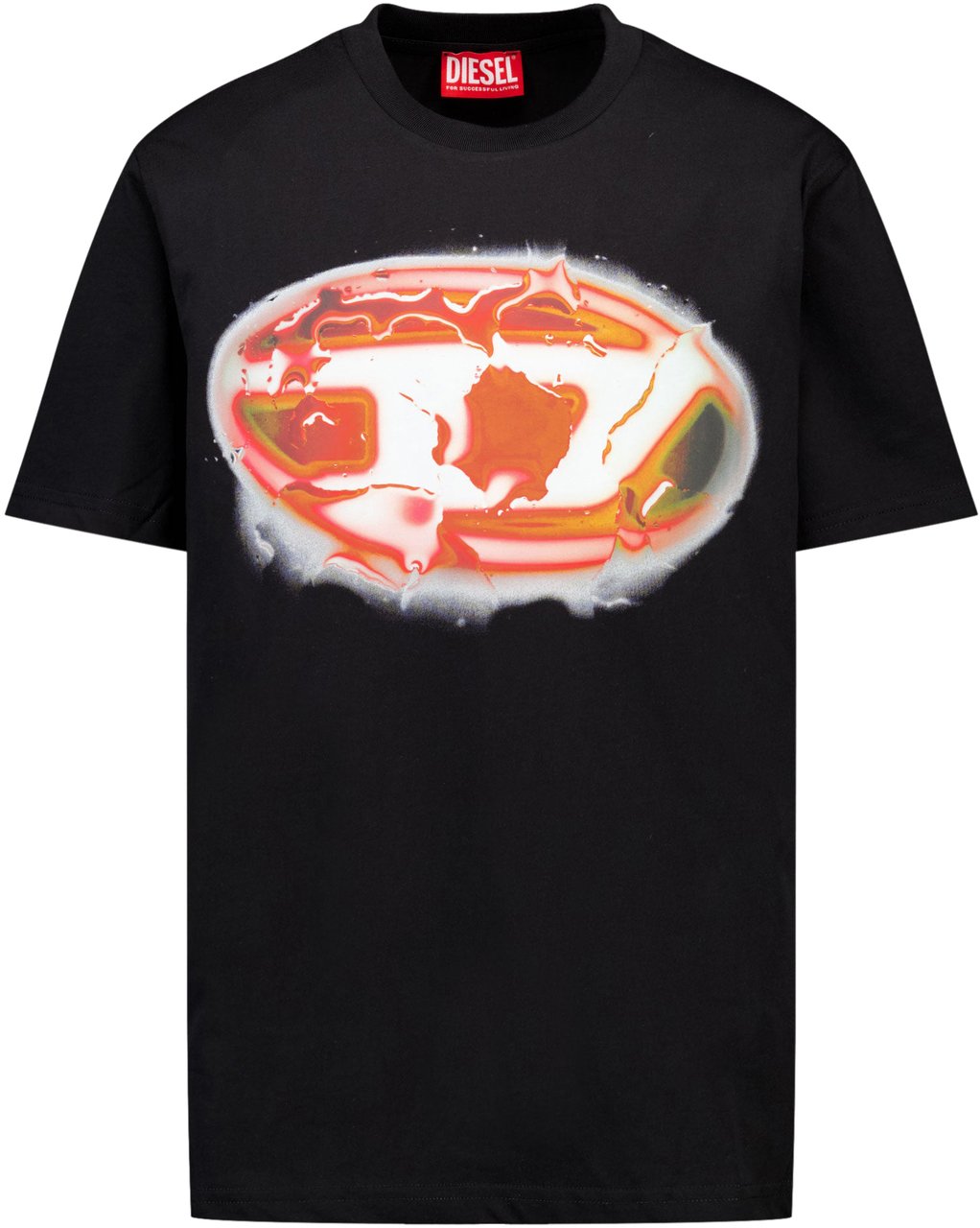 Diesel Diesel Kinder Jongens T-Shirt In Zwart Zwart