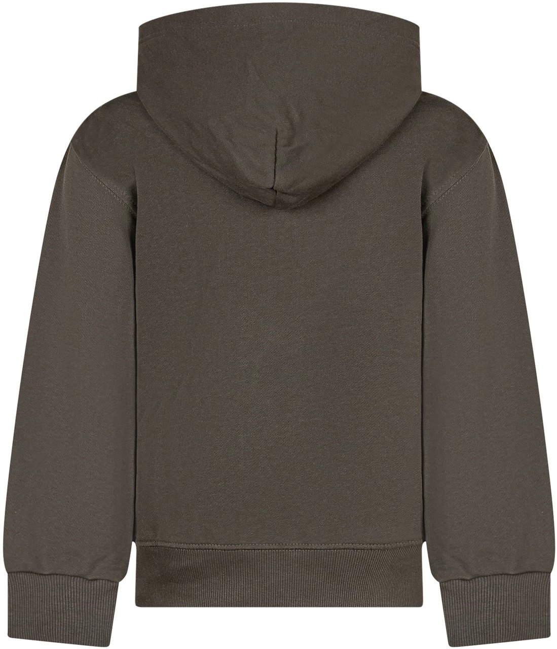 Diesel Diesel Kids Felpa Verde con Logo Ricamato Groen