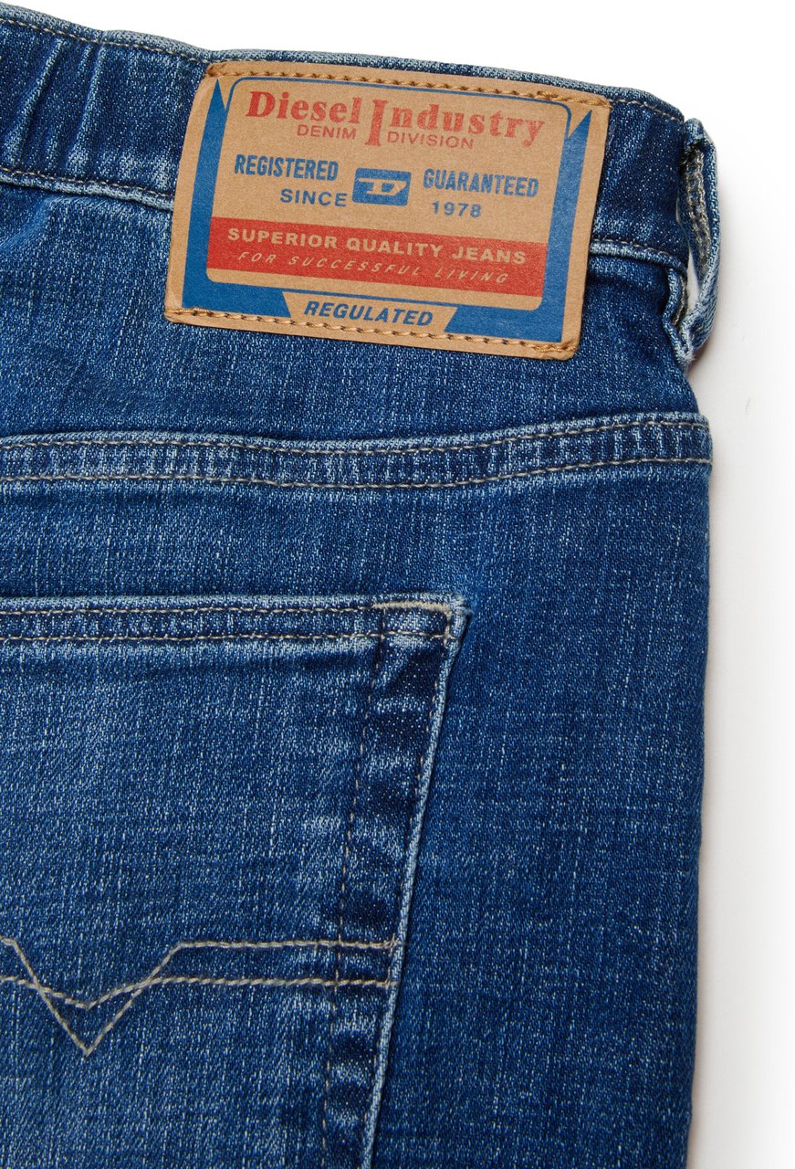 Diesel Shorts Denim Blu Blauw