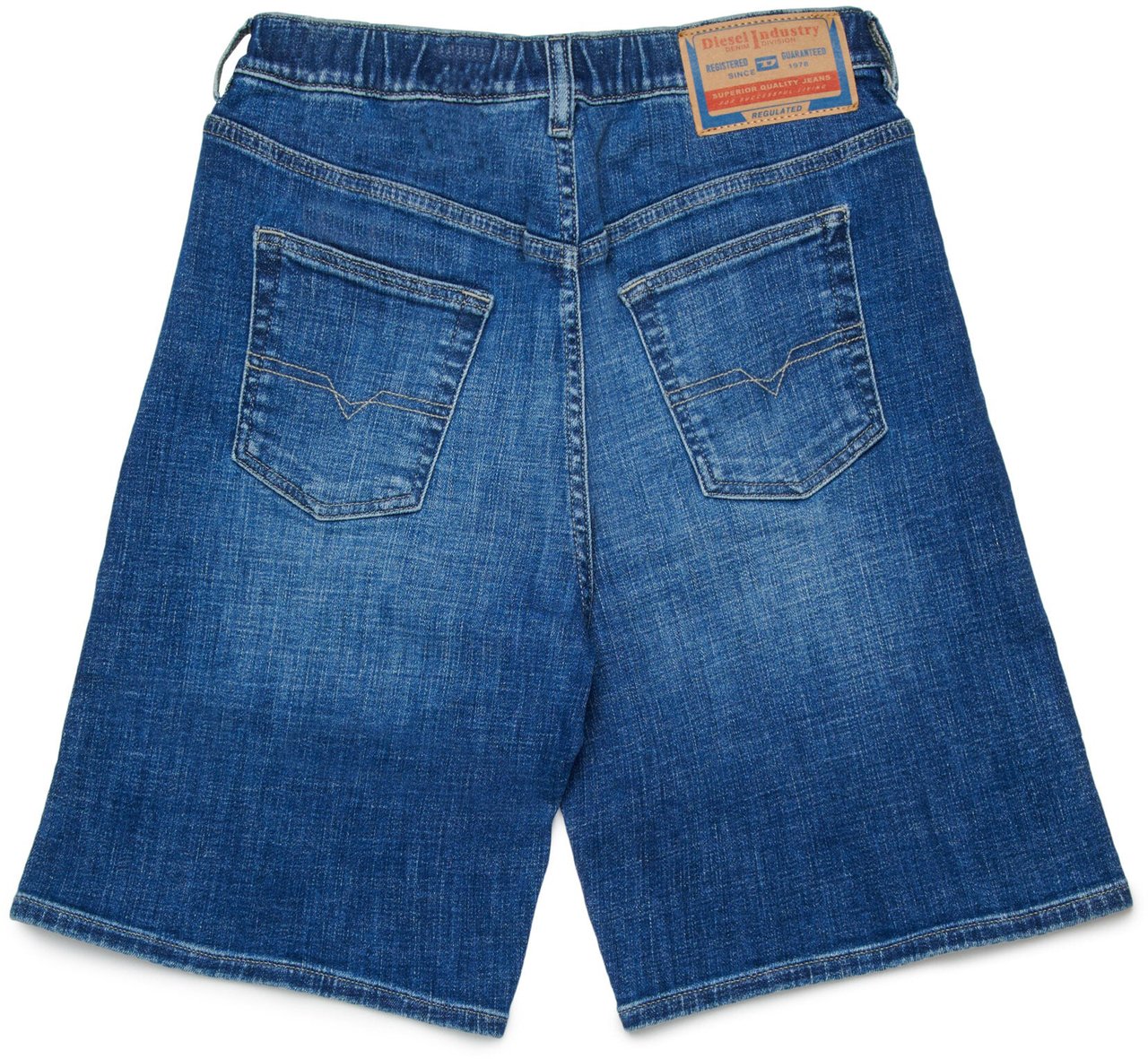 Diesel Shorts Denim Blu Blauw