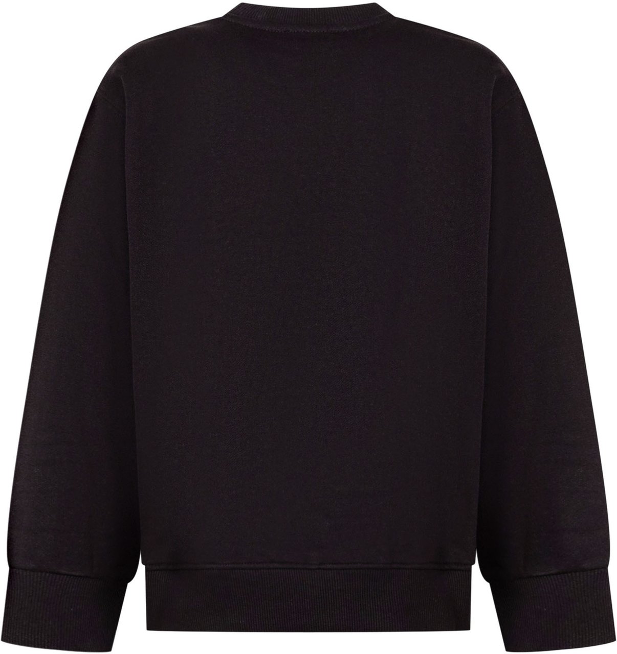 Diesel Felpa con Logo Frontale Zwart