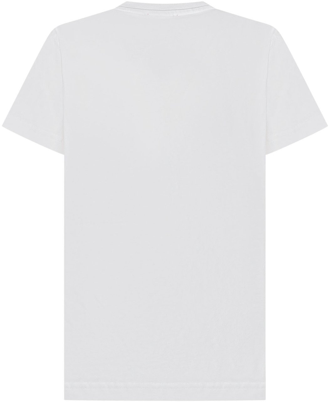 Diesel T-shirt con Logo Piccolo Wit