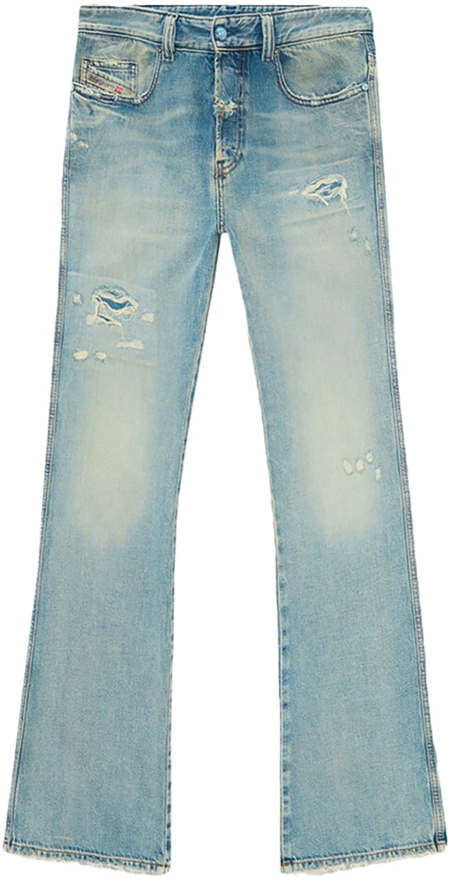 Diesel Jeans 1998 D-Buck Denim Washed Blu Blauw