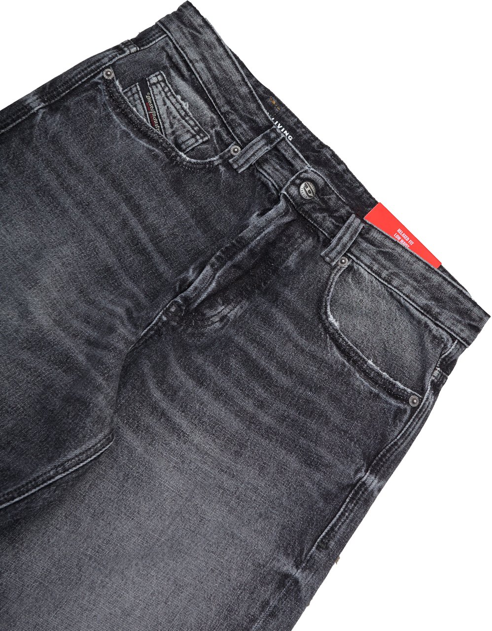 Diesel Jeans 2001 D-Macro Denim Nero Zwart