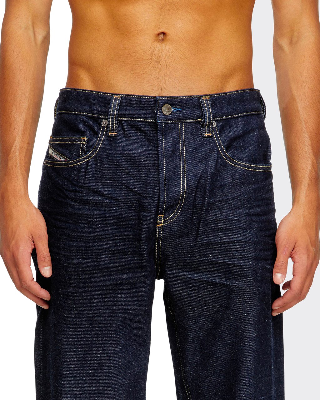 Diesel Jeans 2001 D-Macro Denim Raw Blu Blauw