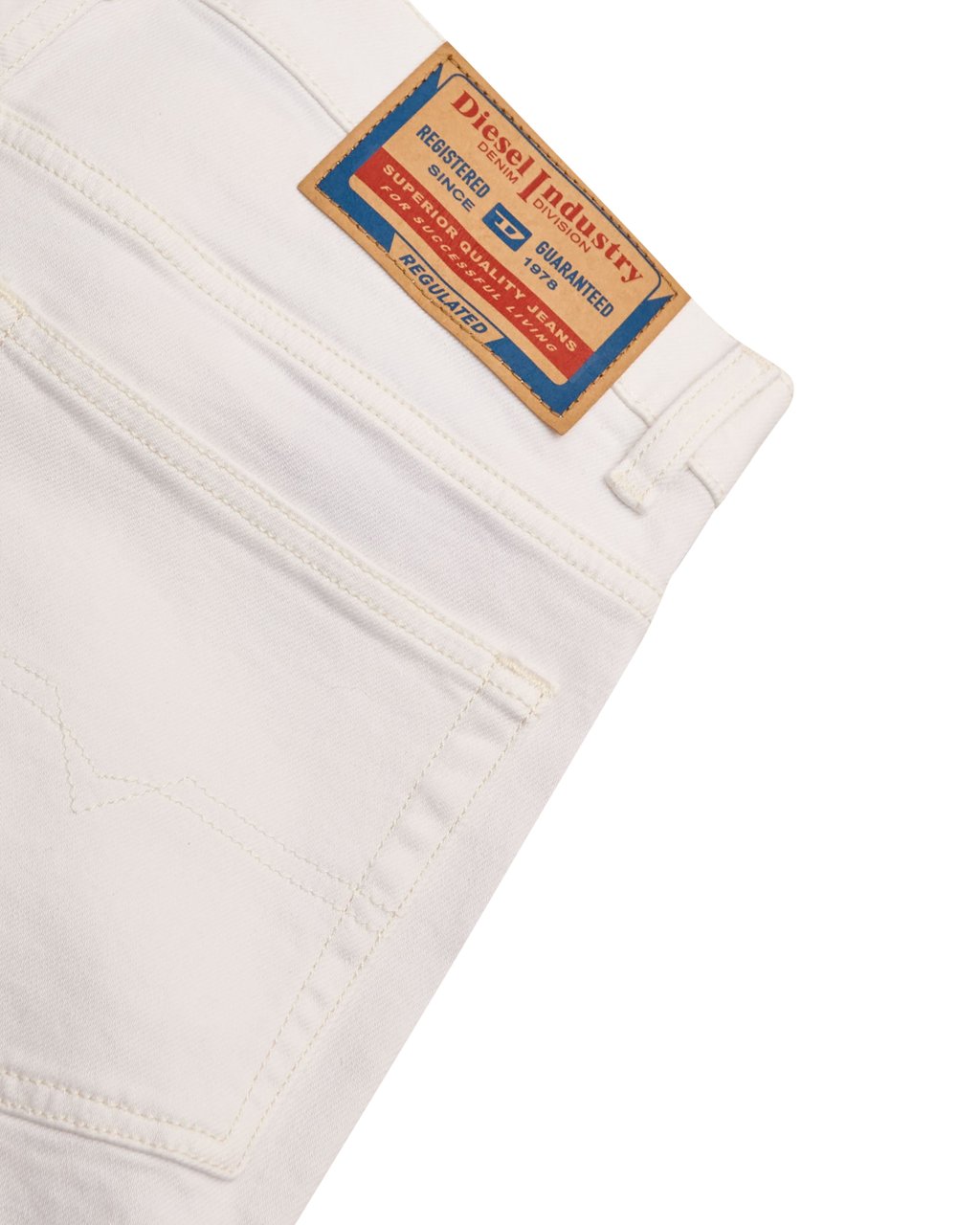 Diesel Jeans Regular 2023 D-Finitive Bianco Wit