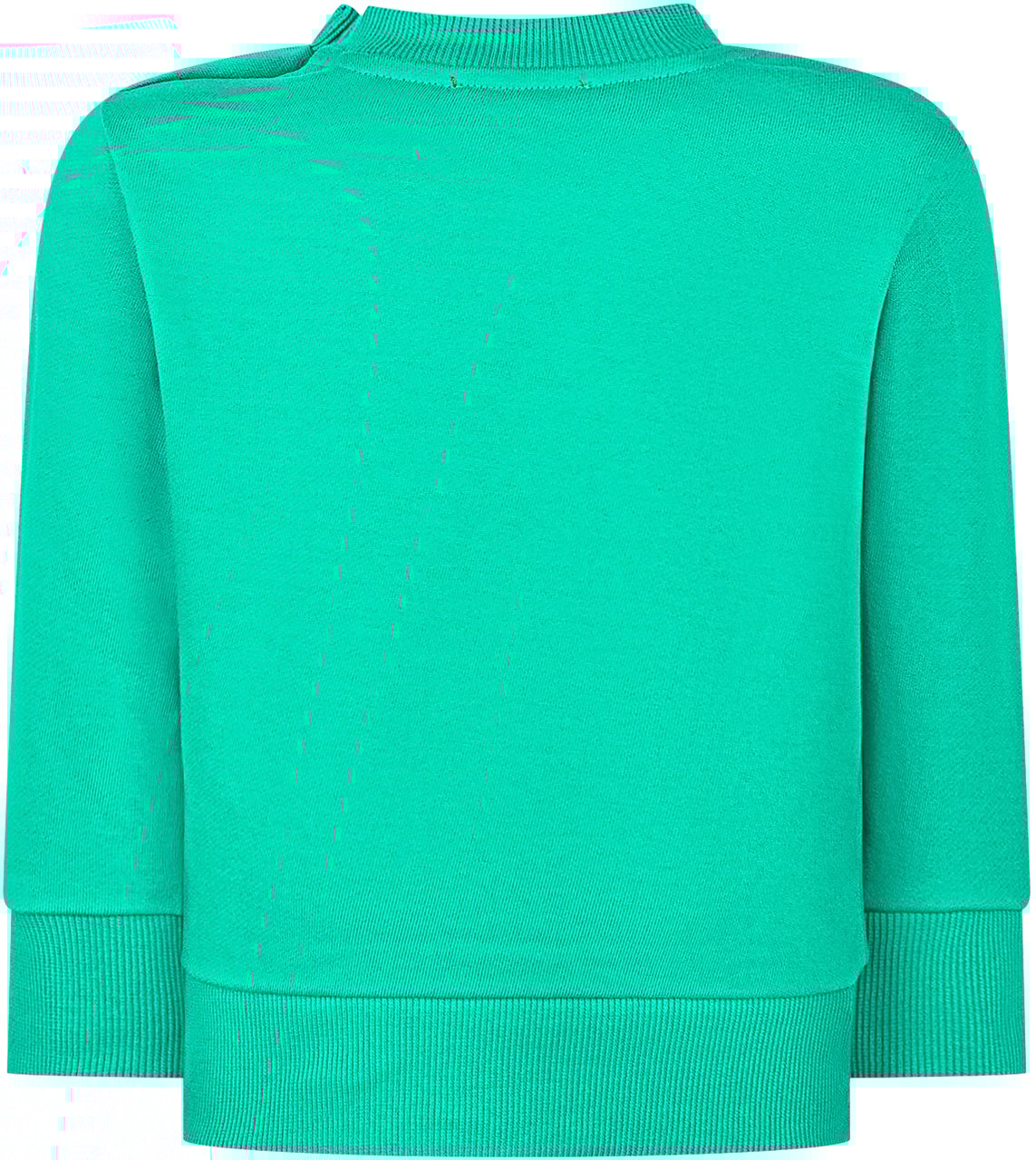 Diesel Diesel Kids Felpa Verde con Logo Groen