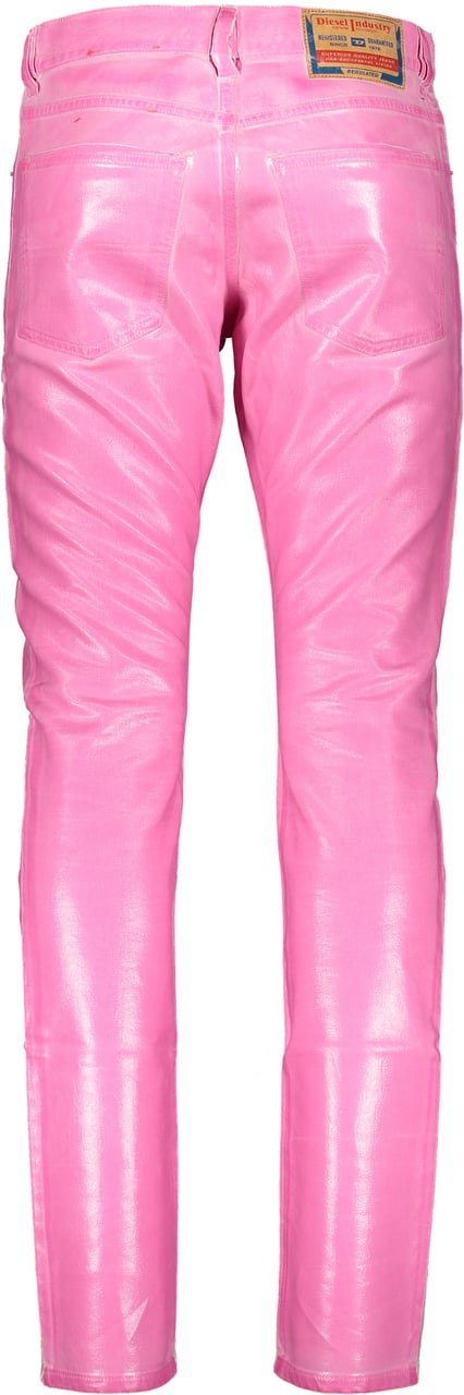 Diesel Elegant pink slim pants for every occasion Roze