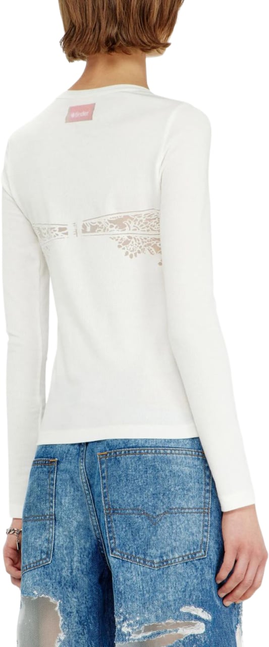 Diesel Sweaters Bianco Wit
