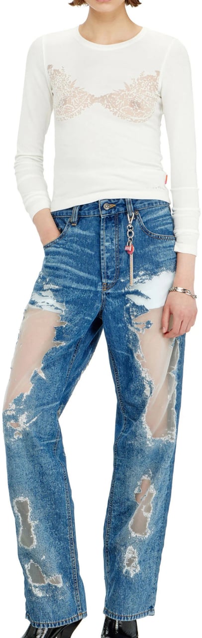 Diesel Sweaters Bianco Wit