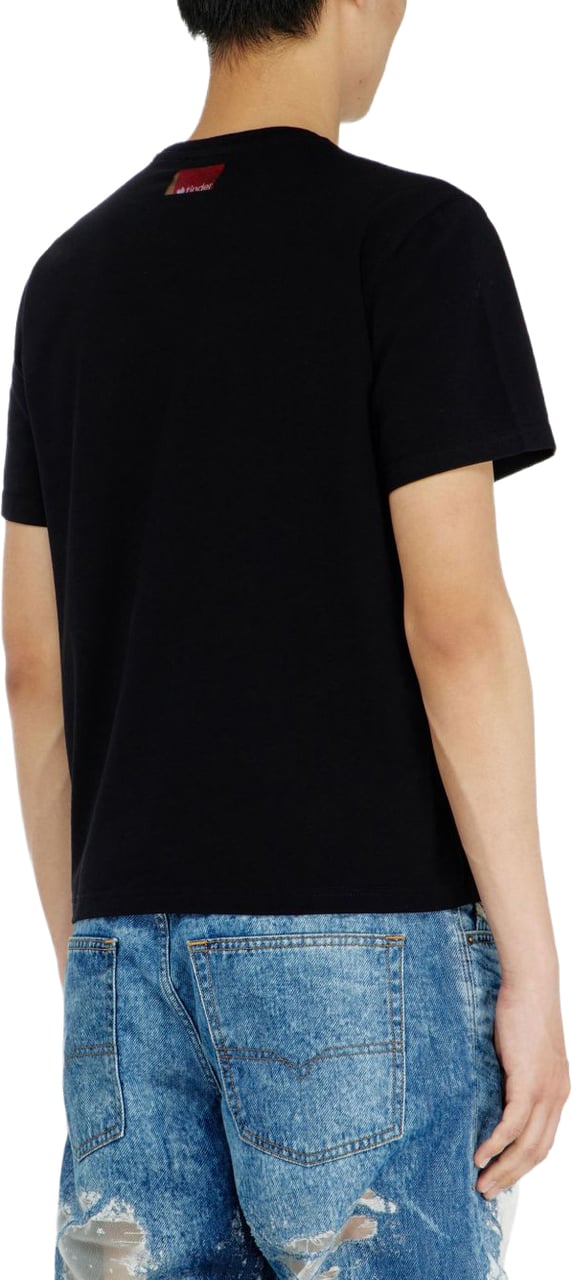 Diesel T-Shirts And Polos Nero Zwart