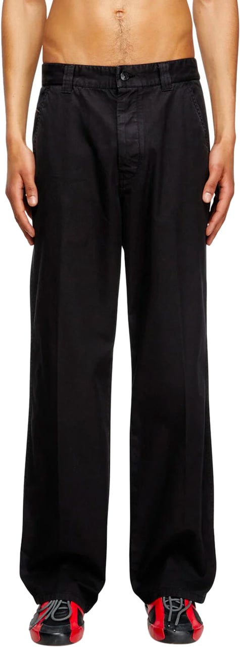 Diesel Pantaloni Hant Chino Neri Divers