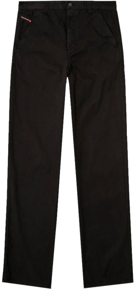 Diesel Pantaloni Hant Chino Neri Divers