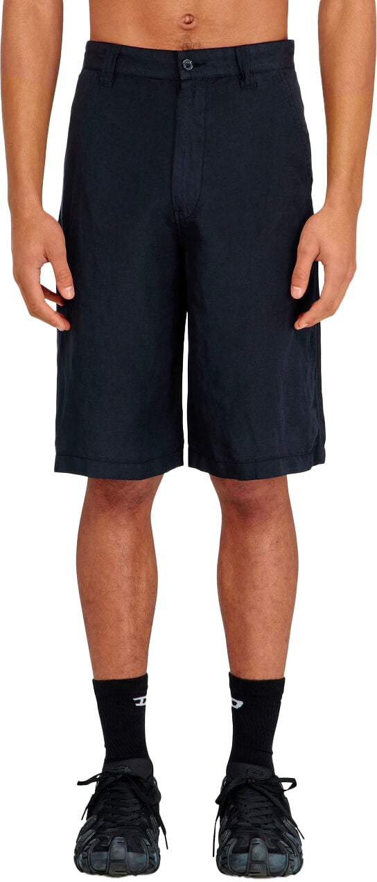 Diesel Shorts P-Hant Chino Lino Neri Divers