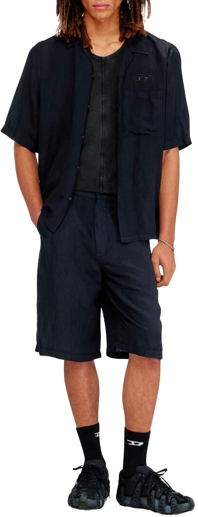 Diesel Shorts P-Hant Chino Lino Neri Divers