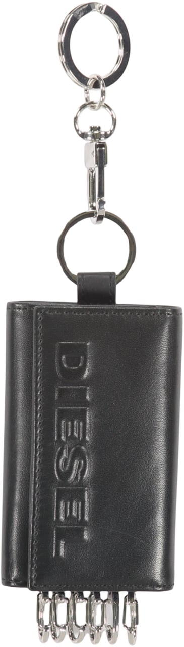 Diesel Elegant and practical keychain, durable and compact Zwart