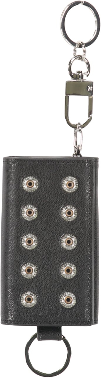 Diesel Elegant black keychain, durable and practical Zwart