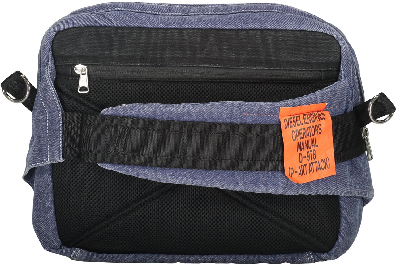 Diesel Denim pouch Blauw