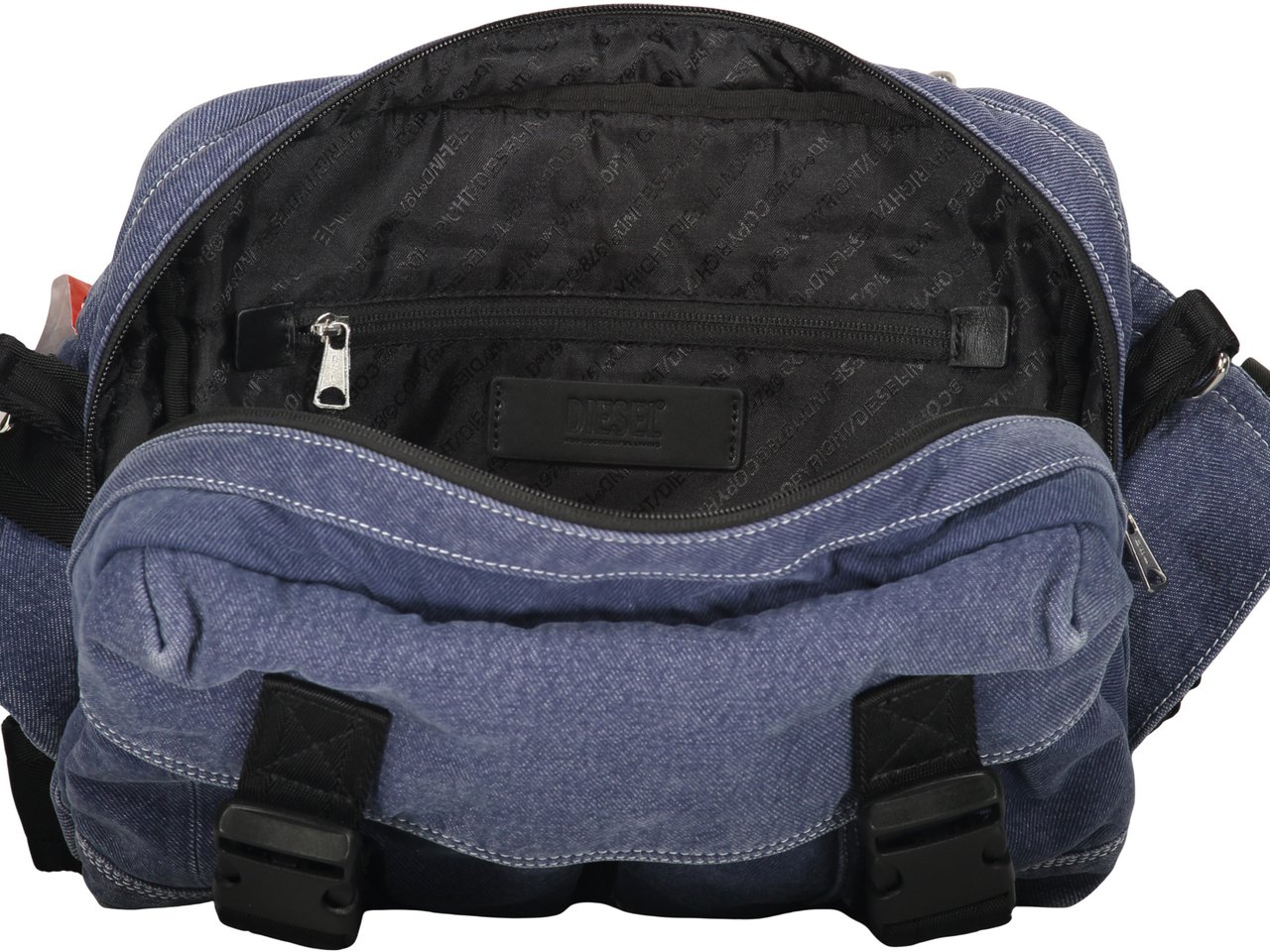 Diesel Denim pouch Blauw