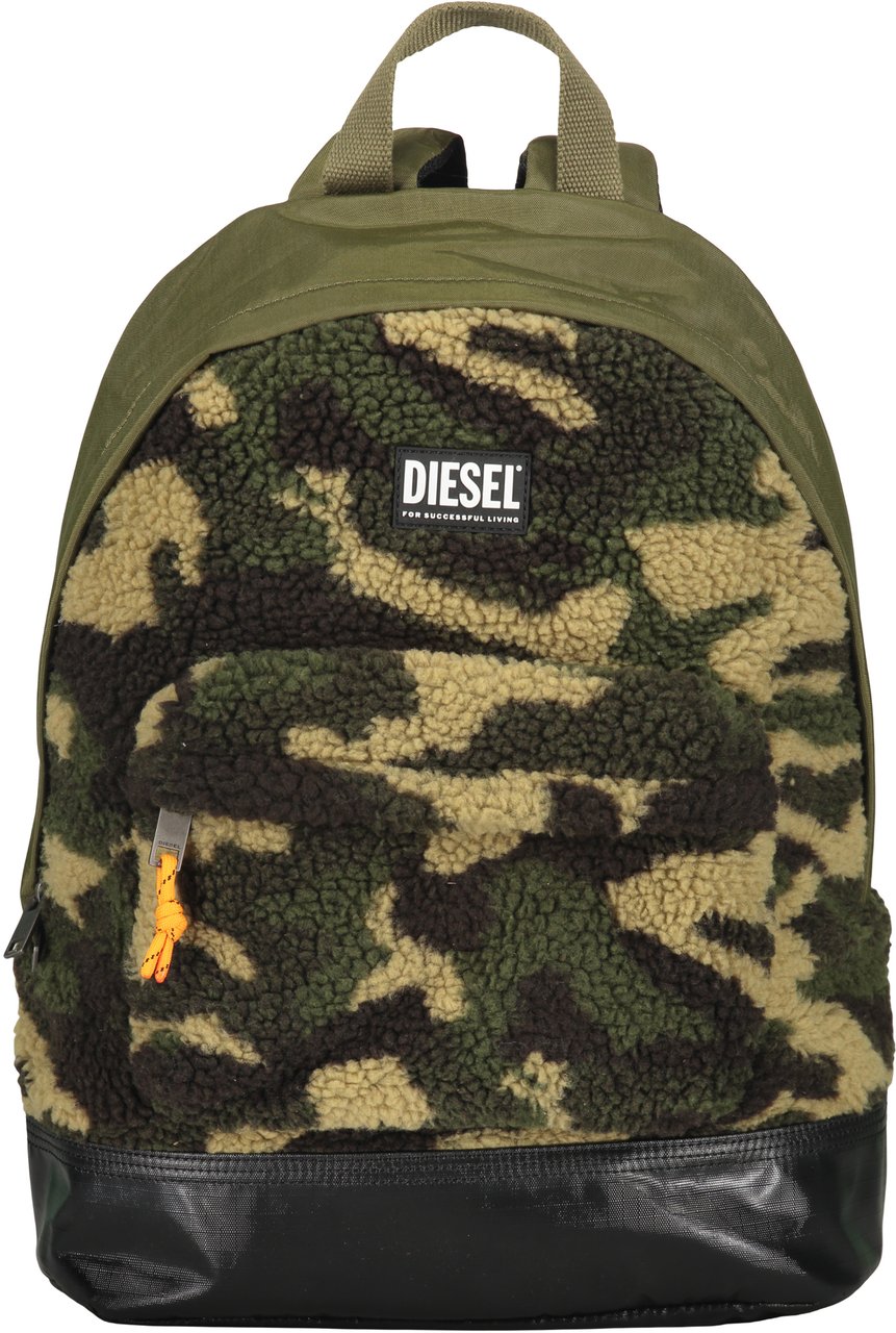 Diesel Camouflage backpack Groen