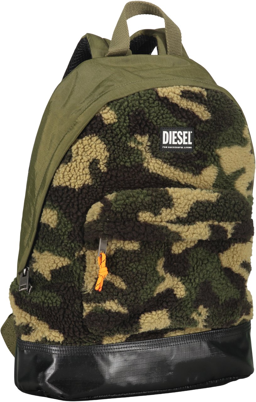 Diesel Camouflage backpack Groen