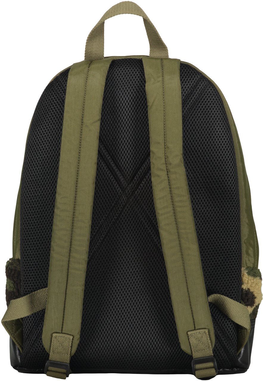 Diesel Camouflage backpack Groen