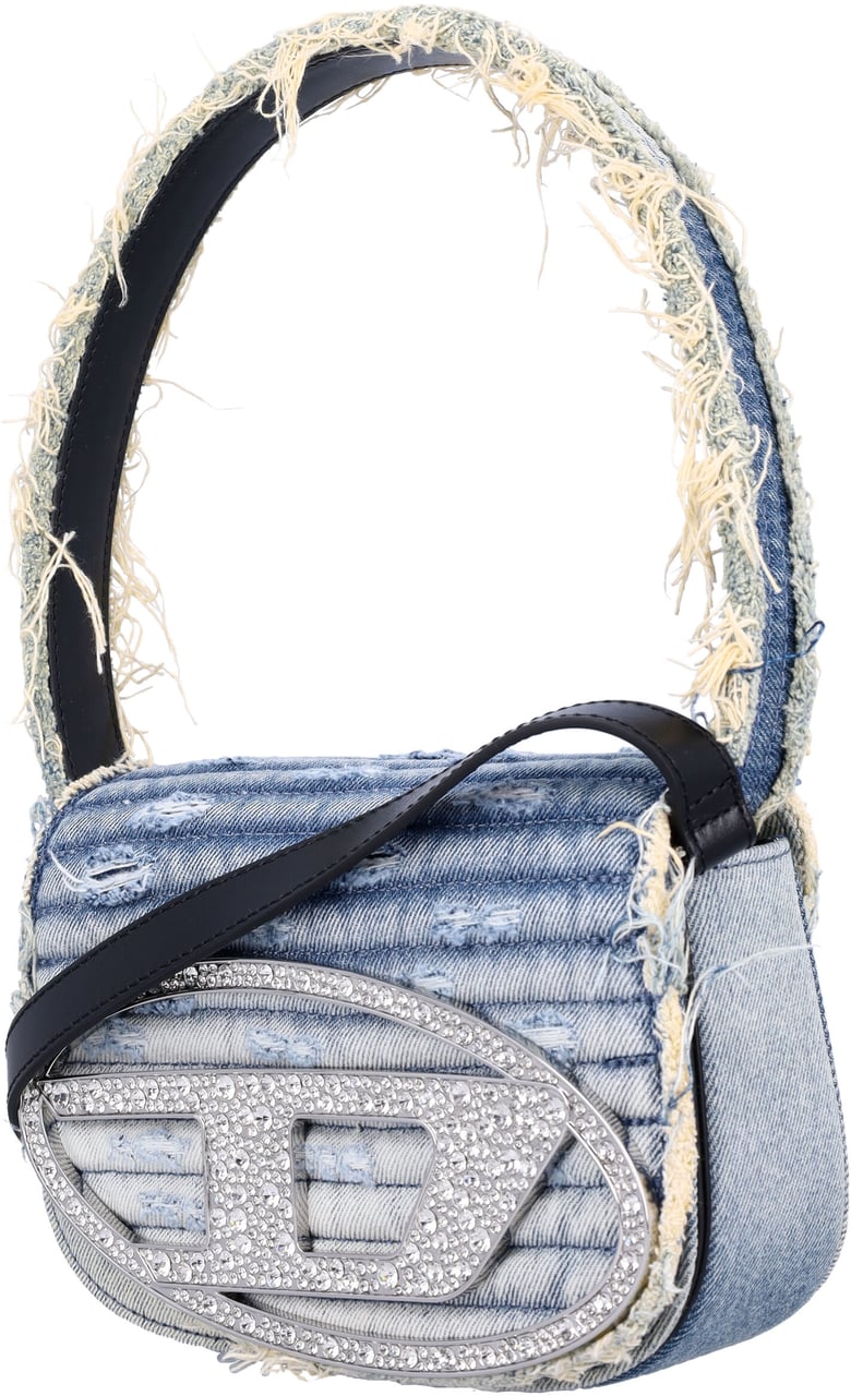 Diesel 1 Dr Denim Crystal Blu Blauw