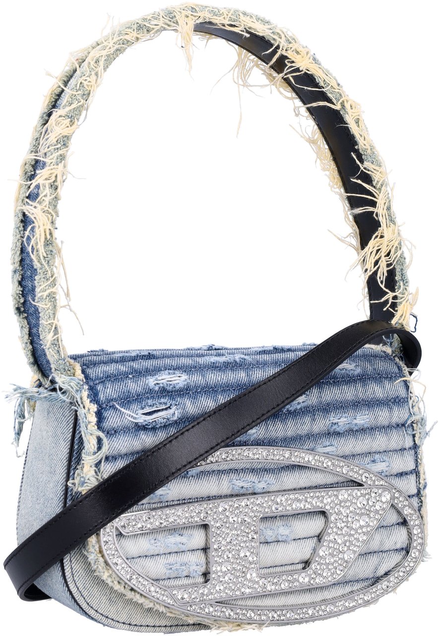 Diesel 1 Dr Denim Crystal Blu Blauw