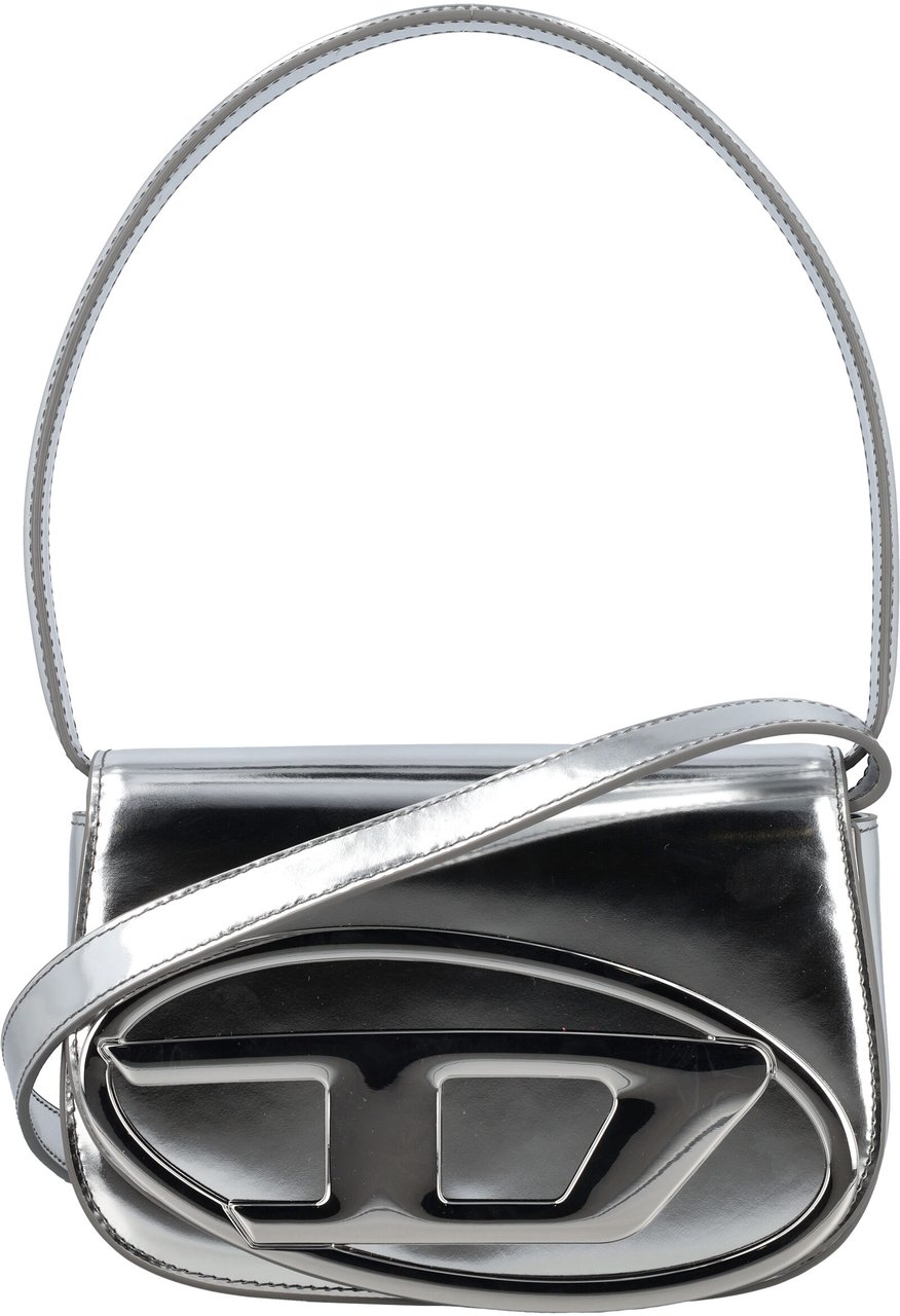 Diesel Diesel 1DR Shoulder Bag Zilver