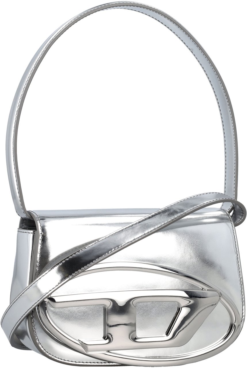 Diesel Diesel 1DR Shoulder Bag Zilver