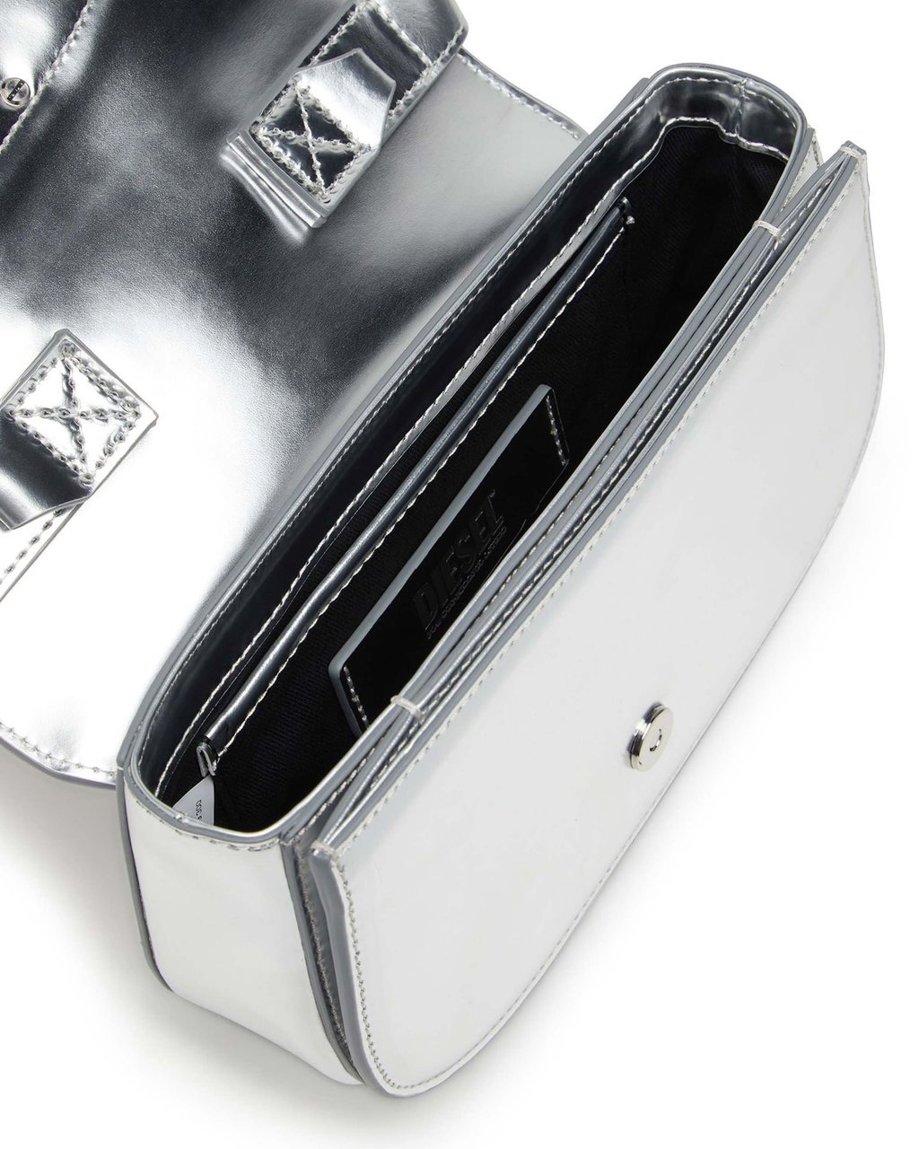 Diesel 1Dr 1Dr Shoulder Bag Zilver