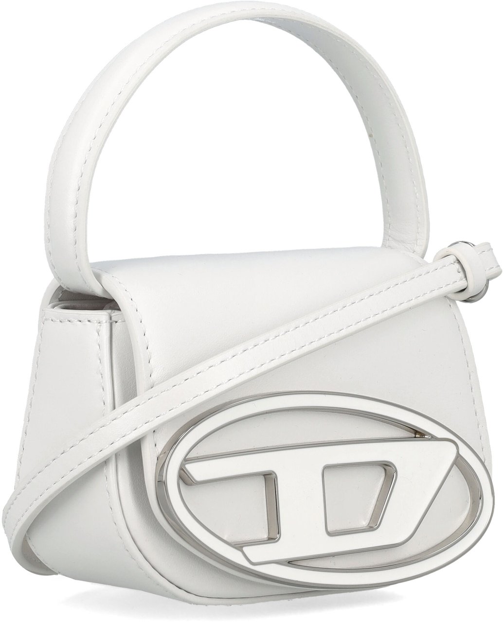 Diesel 1Dr Xs Bag Leather Bianco Wit