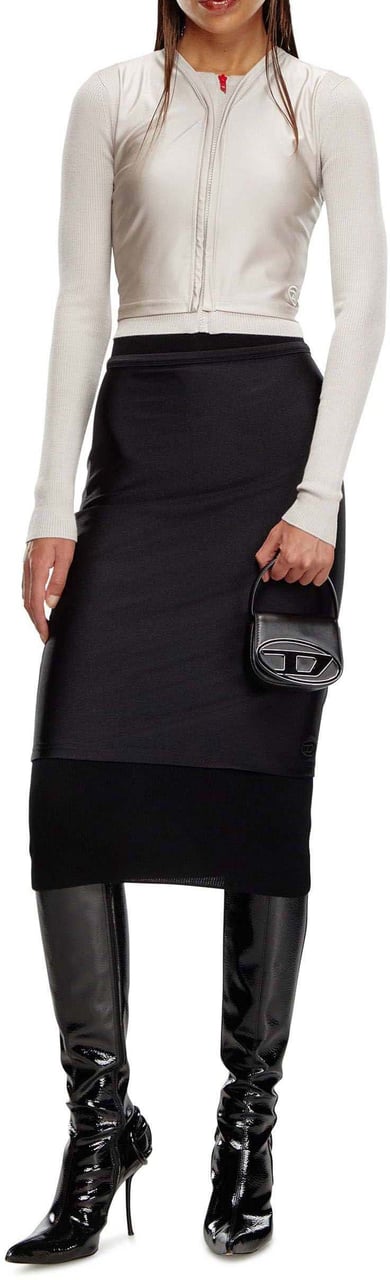 Diesel 1DR 1DR XS Crossbody Tas Zwart