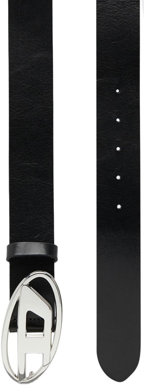 Diesel Heren Oval D Logo B-1Dr W Belt Zwart