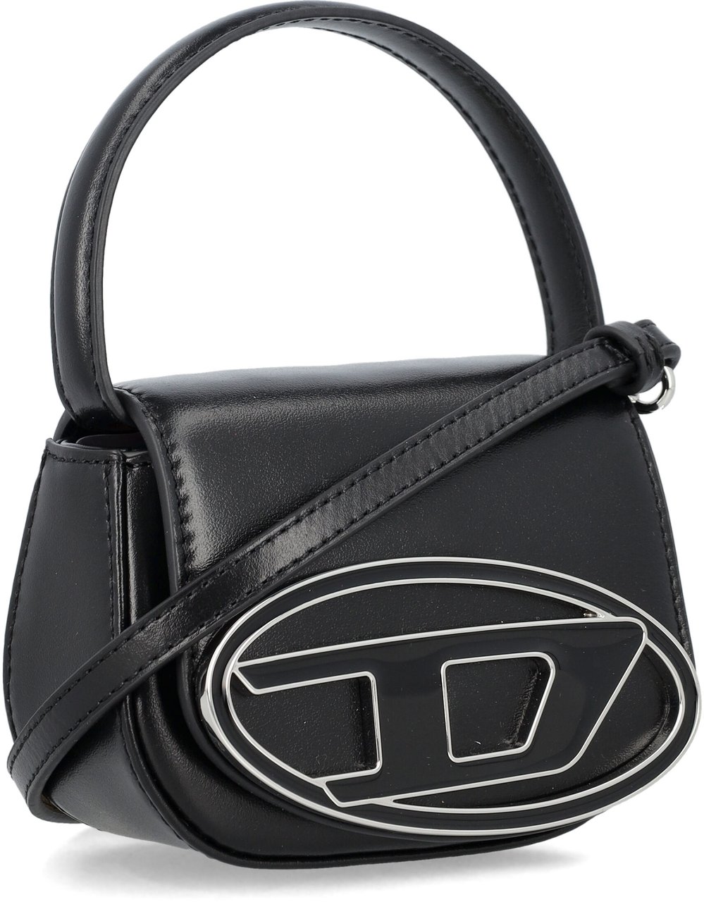 Diesel 1Dr M Bag Leather Nero Zwart