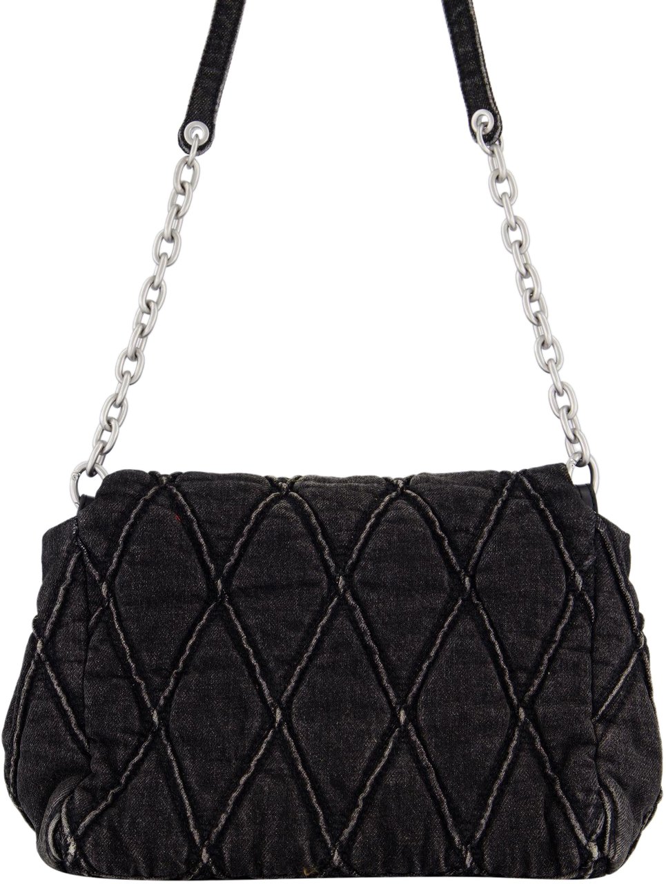 Diesel Dames Charm-D Tas M Zwart Zwart