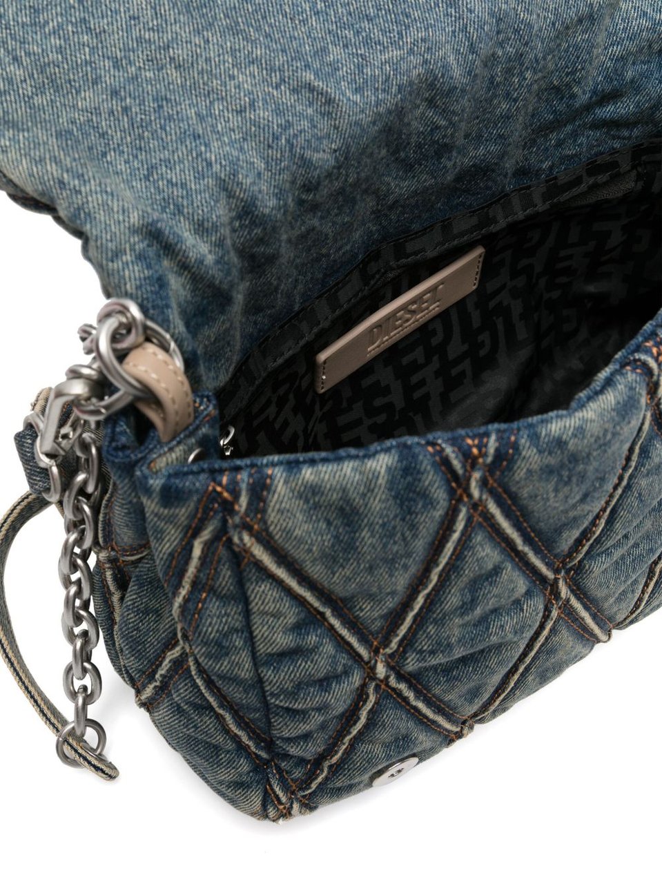 Diesel Bags Clear Blue Blauw