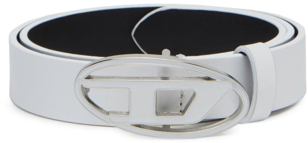 Diesel Belts White Wit