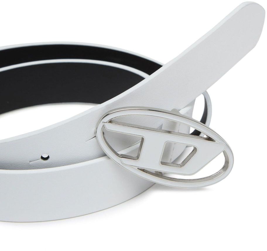 Diesel Belts White Wit