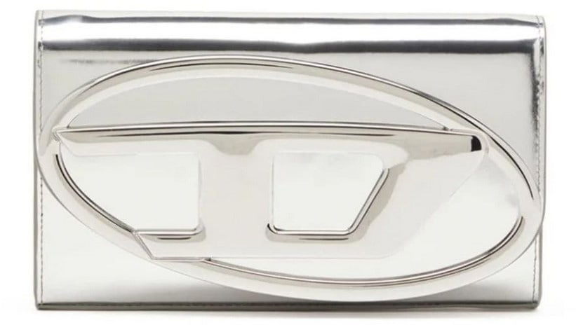 Diesel Shoulder Bags Silver Zilver
