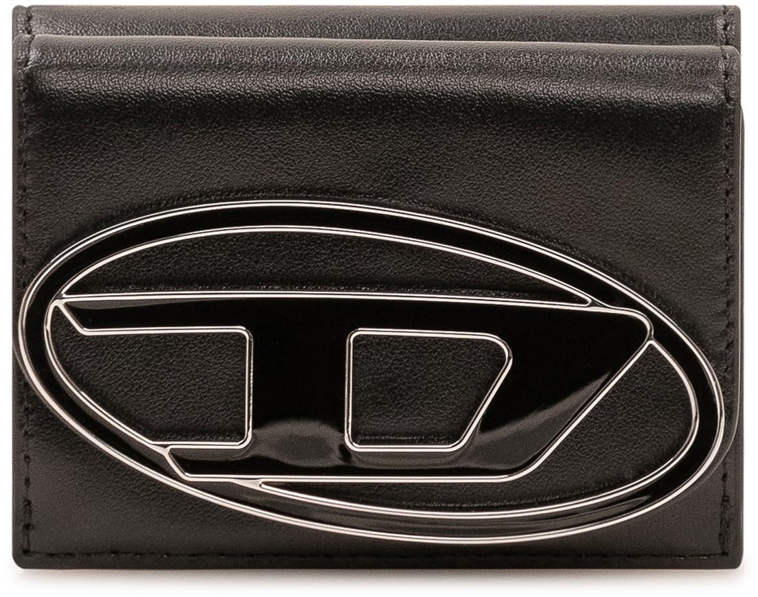 Diesel 1DR Portafoglio Trifold Zwart