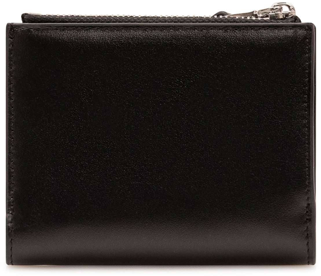 Diesel 1DR Portafoglio Bifold con Zip Zwart