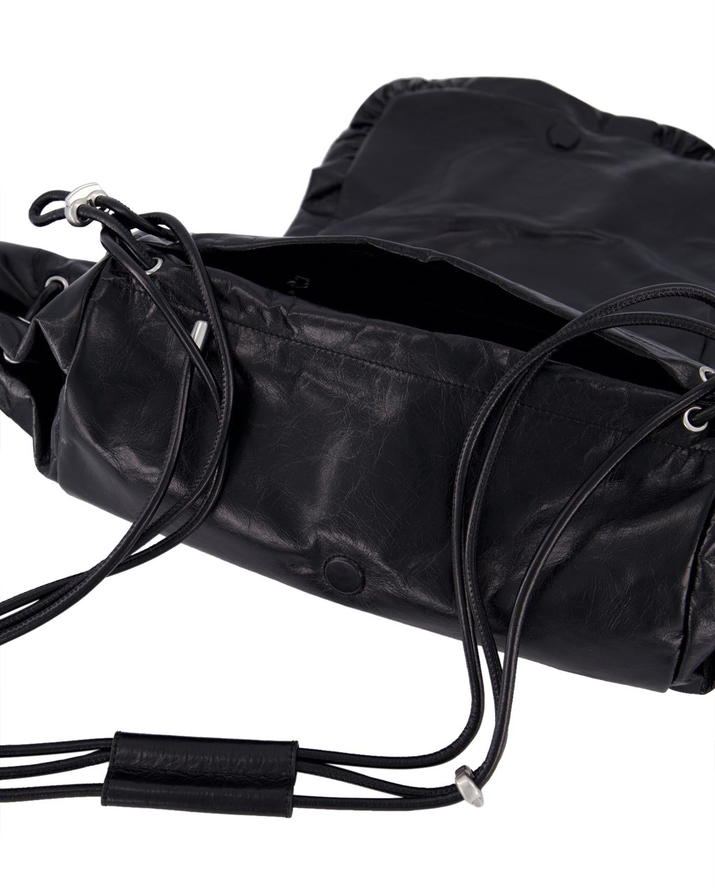 Diesel Dames Scrunch D Shoulder Zwart Zwart
