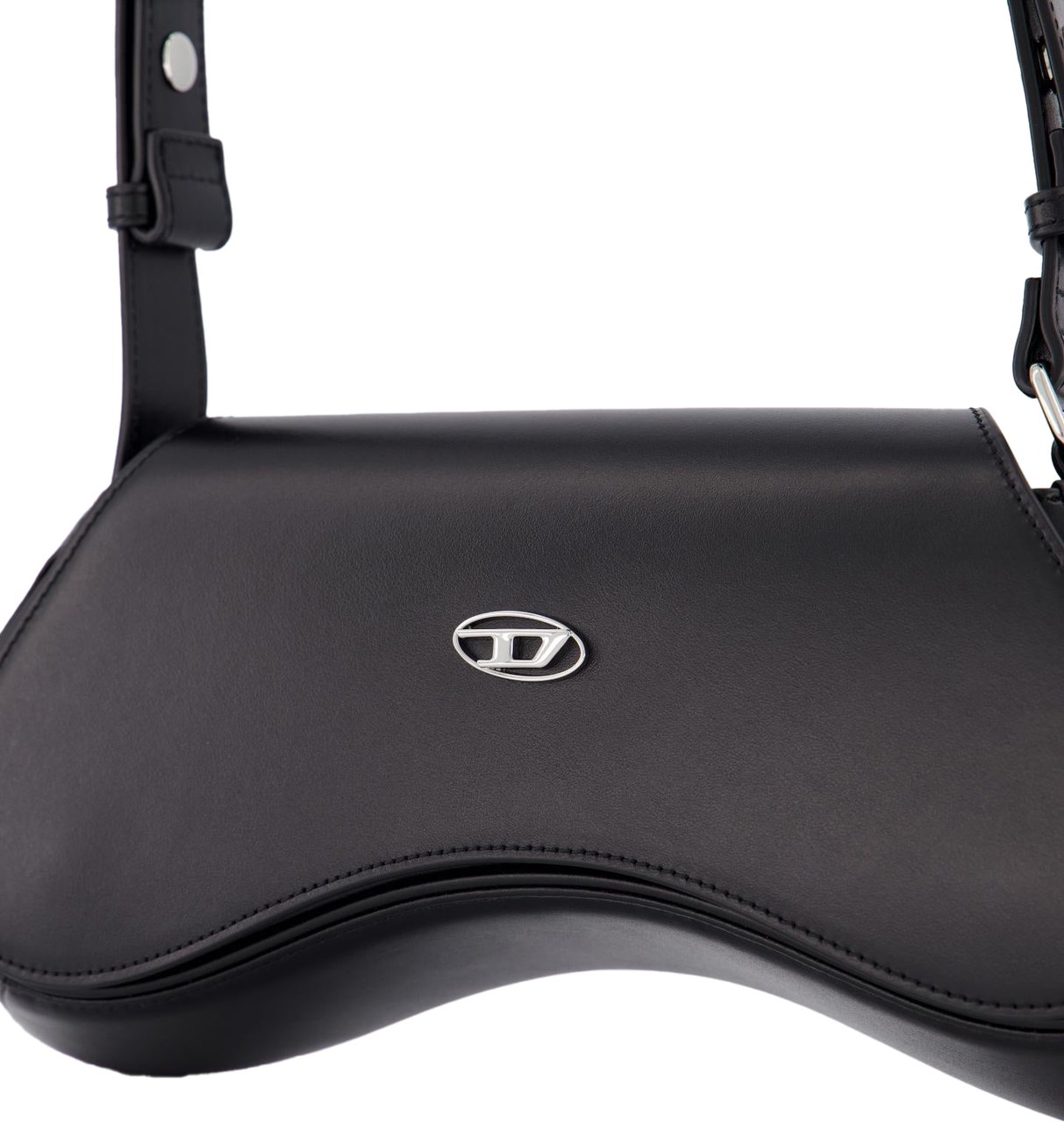 Diesel Dames Play Crossbody Shoulder Zwart Zwart