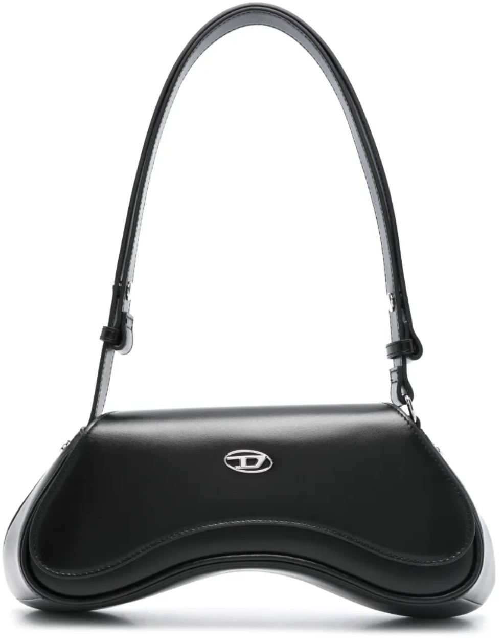 Diesel Play Crossbody Black Zwart