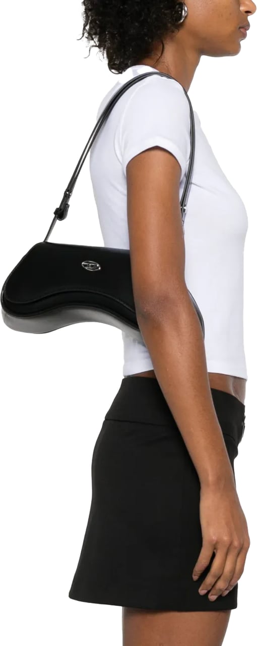 Diesel Play Crossbody Black Zwart